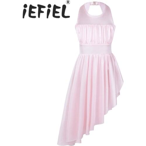 IEFiEL Kids Girls Ballet Dress Children Girls Dance Clothing Kids Ballet Costumes Dancing Leotard Girls Performance Dancewear