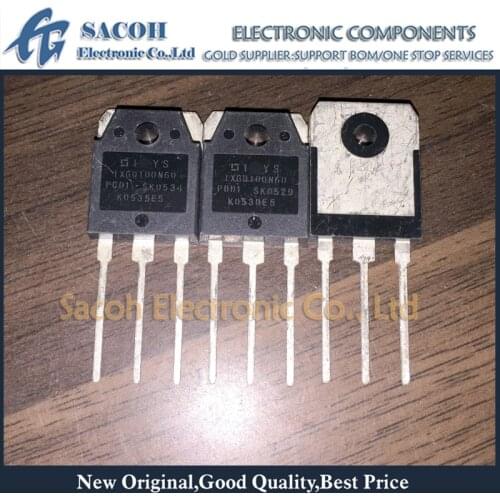 Free shipping 5Pcs IXGQ100N60PBD1 IXGQ100N60PCD1 IXGQ100N60 TO-3P 100A 600V High Current IGBT