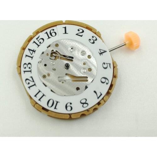 Watch accessories Japan original GP00 movement four pin 12 point window calendar quartz movement without battery