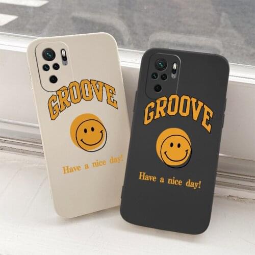 Letters Case For Xiaomi Xiaomi Redmi Note 10 10S 9T 9 8 7 Protective Soft Phone Back Cover On Redmi9 9A 9T K40 K30 K20 Pro Coque