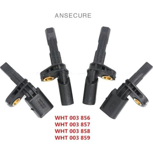 Original 4 Pcs FWD ABS Speed Sensor For VW Beetle Jetta Golf MK5 MK6 Passat B6 Tiguan Audi A3 TT Q3 Seat WHT 003 856/857/858/859