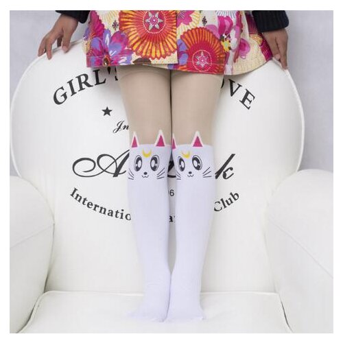 Child girl tights cat pantyhose girl dance stocking cartoon cat child stocking spring summer children girl pantyhose clothing