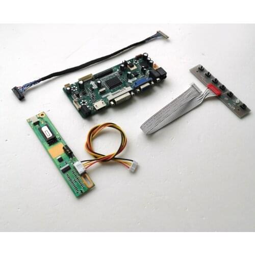 For LTN121XJ-L05/L06/L07 1024*768 12.1" CCFL LVDS 20-Pin M.NT68676 display controller drive card LCD panel DVI VGA DIY kit