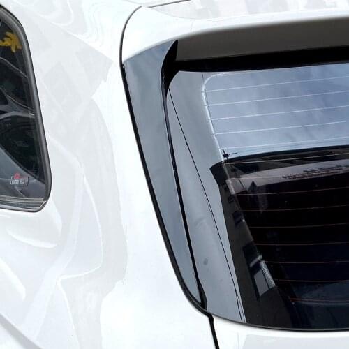 For Skoda KAMIQ Rear Wing Side Spoiler Trim Cover Stickers Accessories Car Styling