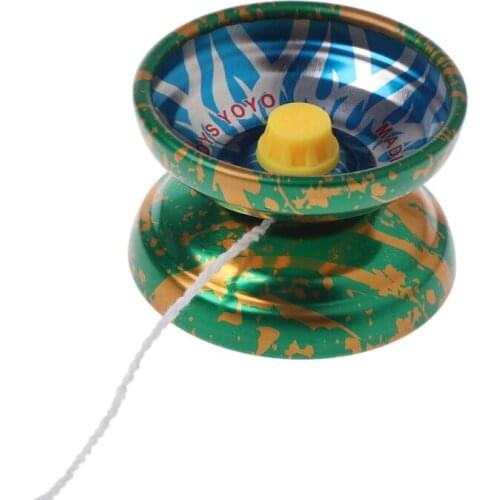 Aluminum Alloy YOYO Ball Bearing String Trick Toy Kids Gift GXMB