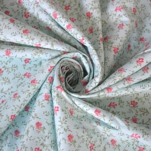 New arrive 50X160cm 100% Cotton Floral Flowers Fabric For Patchwork Clothing Sewing Stitching Home Textile