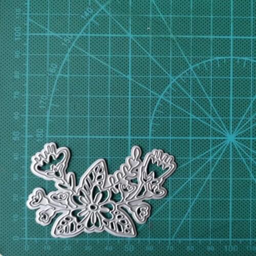 73x46mm Flower Leaves Metal Cutting Dies for Card DIY Scrapbooking Stencil Paper Craft Album Template Dies