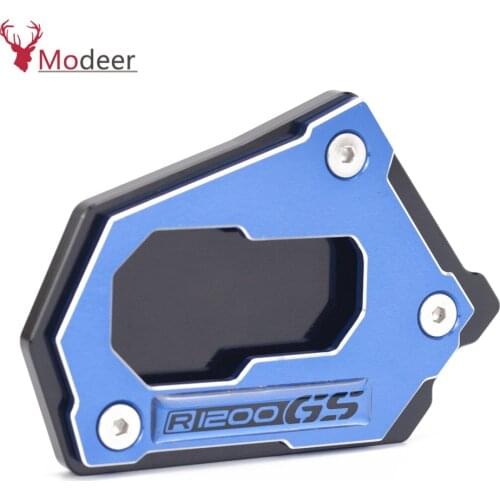 Motorcycle CNC Kickstand Side Stand Enlarge Extension For BMW R 1200 GS LC R1200GS R 1200GS ADV Adventure 2014-2020 2018 2019