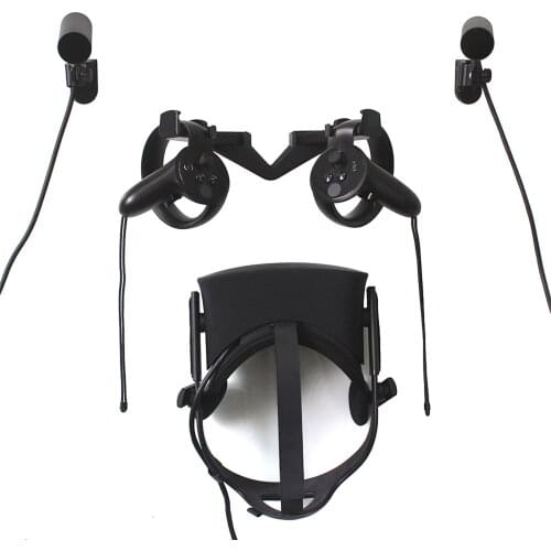 Wall Hook Stand Mount for Oculus Rift CV1 VR Headset & Touch & Sensor Wall Hook Stand For VR Oculus Headset