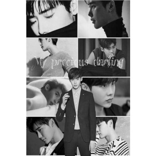 Custom Lee Jong Suk High Art Canvas Poster Print Movie Picture For Living Room Wall Decor Wall Art Posters Home Decor