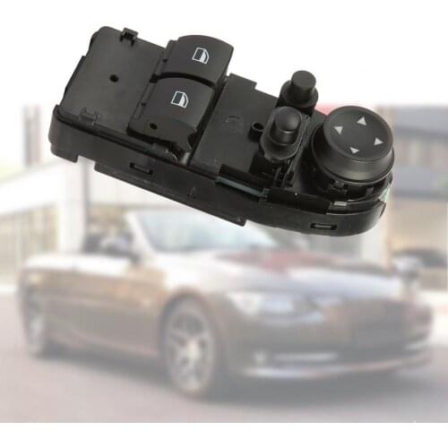 Replacement Power Window Switch Durable Glass Lift Control Regulator 6131-9132-164 for BMW 3 Series E92
