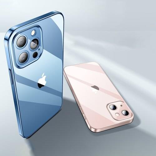 Ultra Thin Camera Protection Clear Case For iPhone 12 Silicone Soft Cover For iPhone 12 11 Pro XS Max X XR 8 7 6 6S Plus SE Case