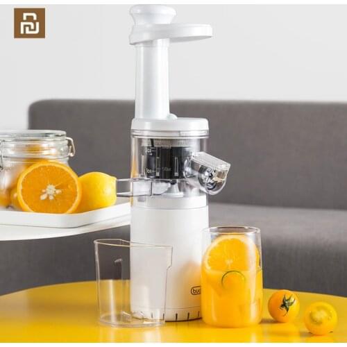 YOUPIN Bud Portable Electric Juicer Blender Water-free Juicer Masticating Slow Auger Juicer Machine Fruit Vegetable BJ08
