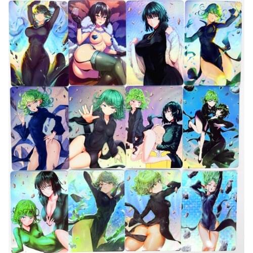 12pcs/set Fubuki Tatsumaki ONE PUNCH MAN Toys Hobbies Hobby Collectibles Game Collection Anime Cards