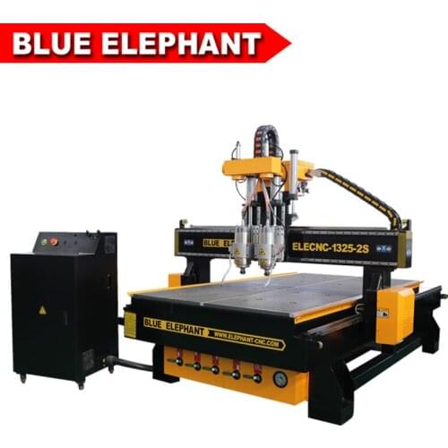 1325 Multi Spindles CNC Router Machine for Engraving and Cutting New Design Wooden Door