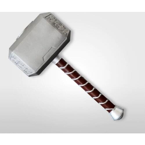 4 Andigra Hammer Super hero Cosplay Mjolnir Superhero Weapon PU Material Props 44 cm