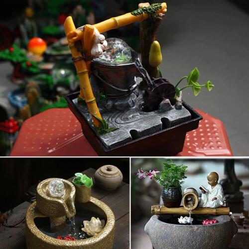 4 Different Colors Led Lights Fountain Pump 3W Water Pump Easy to Use Mute Pump Landscape Motor Pump Pool Pond Fish Tank Garden