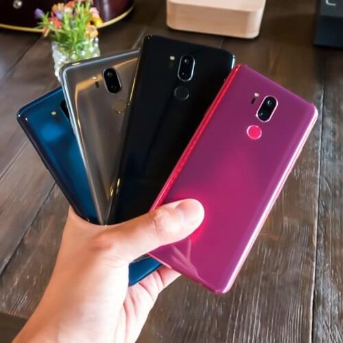 6.1" For LG G7 ThinQ Back Housing Glass Rear Battery Cover For G7 ThinQ G710 G710EM G710PM G710VMP Replacement Repair