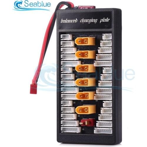 6 in 1 Multifunction 2S-6S XT60 Plug Parallel Balanced Charging Board For RC Battery Charger B6 A6 720i Parallel Charging Board