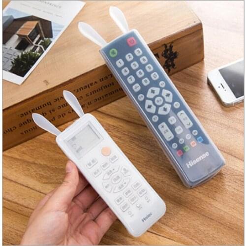 A1955 Rabbit Air Conditioner TV Remote Control Cover Dust Cover With Luminous Transparent silicone remote control protective Cov