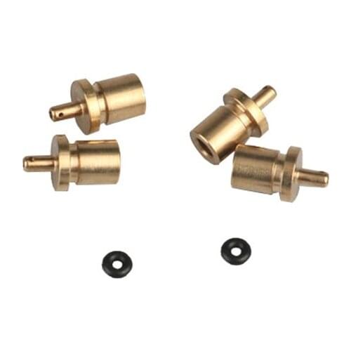 Gas Refill Adapter Outdoor Camping Long filling flat Cylinder Gas Tank connection Copper Length 17mm Mini Parts Accessories