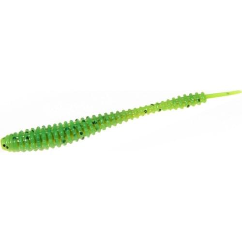 BassLegend - Fishing Super Soft Silicone Grub Worm Bass Pike Trout Lure Swimbait 50mm/0.4g