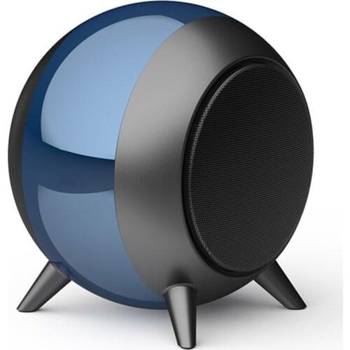 Portable Mini BlUetooth Speaker Hifi SoUnd QUality Tws Wireless Speaker OUtdoor BlUetooth 5.0 Speaker BlUe