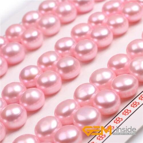 AAA Grade 8mm - 1/2 8mm Freshwater Cultured Pearls Beads Half Drilling Earrings 30 Pairs For Earrings Stud Jewelry Making