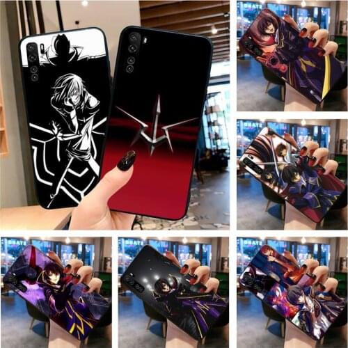 Anime Code Geass Lelouch Lamperouge Phone Case for Huawei P20 P30 P40 lite E Pro Mate 40 30 20 Pro P Smart 2020 P10