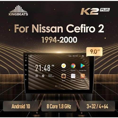 KingBeats Android Octa-Core head unit HU 4G in Dash Car Radio Multimedia Video Player Navigation GPS For Nissan Cefiro 2 A32 1994 - 2000 no dvd 2 din Double Din Android Car Stereo 2din