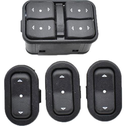 Master Single Electric Power Window Switch Button 90561086 6240106 90561388 For Vauxhall Opel Astra G Zafira A 1998 - 2004 2005