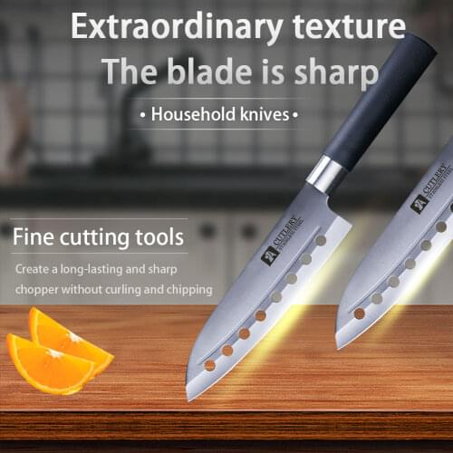 Kitchen Knife Professional Japanese Chef Stainless Steel 8 Inch Full Tang Meat Cleaver Vegetable Slicer