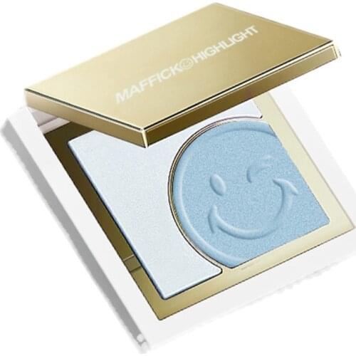 Cy Smiley Face Highlight Powder Nose Brightening Two-Color Matte Fine Glitter Repair Free Shipping