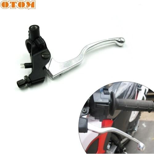 OTOM Motorcycle Clutch Lever Handle Seat 7/8" 22mm Handlebar For KTM HONDA YAMAHA KAWASAKI SUZUKI Off-Road Motocross Dirt Bike