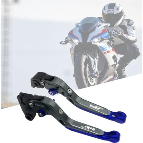 With LOGO Adjustable Handle Levers Brake Clutch Lever For BMW S1000RR S 1000 RR S1000 RR 2010 2011 2012 2013 2014 2015