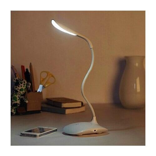 LED Desk Lamp Touch Switch Flexible LED Reading Lamp 3-level adjusted brightness Rechargeable LED Light