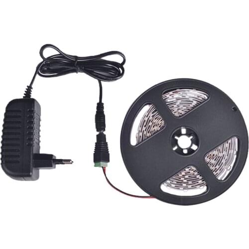 Ultra Bright 300leds 5M Full Set LED grow Strip Light Ribbon Flexible 60leds/m SMD 2835 12V DC 1m/5m Green Red Blub Warm White