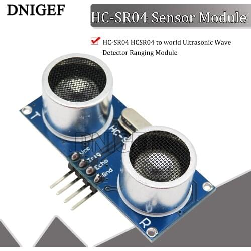 DNIGEF Ultrasonic Module HC-SR04 Distance Measuring Transducer Sensor for Arduino Ultrasonic Wave Detector Ranging Module