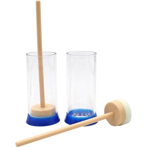 Bee Queen Marking Cage Plastic Bottle Box with Soft Plunger Marker Non-toxic and Safe Beekeeping Equipment for Beekeeper Tools