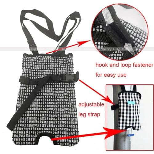 1500/2000ML Catheter Bags Holder Drainage Bag Urine Catheter Leg Support with Adjustable Strap for Bladder Kidney Ostomy Patient