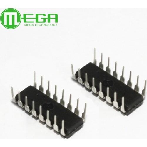 30PCS SN74HC595N 74HC595N 74HC595 DIP-16 8-bit serial-in/serial or parallel-out shift register with output latches; 3-state