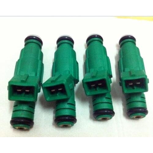 4pcs FREE SHIPPING green Giant 42lb fuel injector 0280 155 968 0280155968 high performance fuel injector for VW AUDI VOLVO Golf