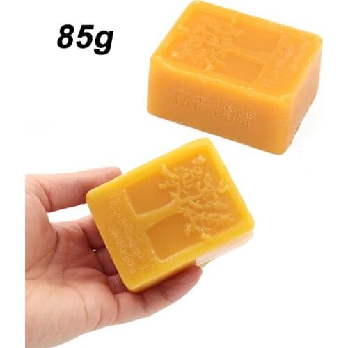 85G Organic Beeswax Cosmetic Grade Filtered Natural Pure Bees Wax Bars 35-50g Jewelry Furniture Floor Polishing Wax