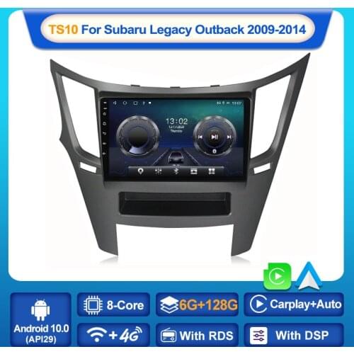 MEKEDE For Subaru Outback 4 BR Legacy 5 2009-2014 Left Car Radio Multimedia Video Player Navigation Android 10 No 2din 2 din dvd