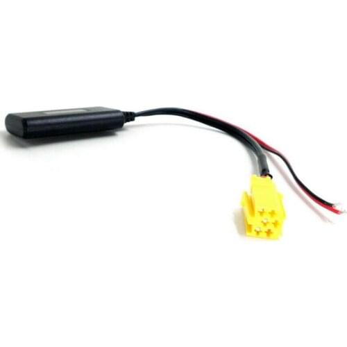 Car Bluetooth AUX Cable Adapter for Fiat Grande Punto Alfa Romeo Stereo MINI 6Pin Bluetooth Module Adapter