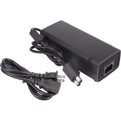 For 360 Slim AC Adapter Power Supply Brick Power Supply 135W Power Supply Charger Cord for 360 Slim Console 100-120V-B