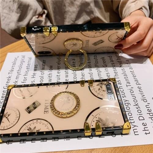 Case For Oppo A9 A5 2020 A5S A7 A3S A12 A12E A53 A33 A92 A52 A93 A73 A8 A31 A72 A32 Gift Stand Cute Pattern Hard Phone Casing