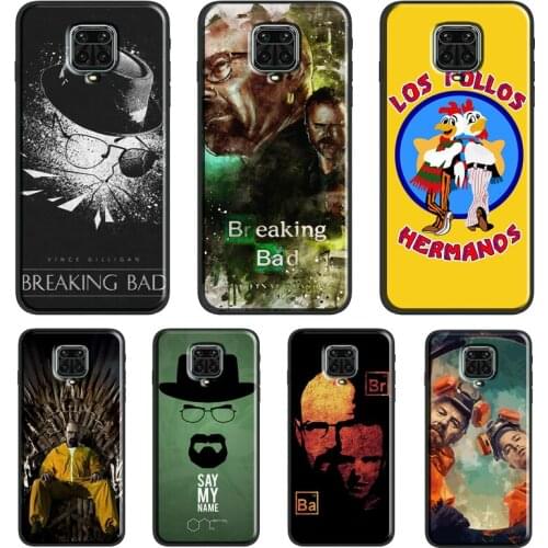 Breaking Bad For Xiaomi Redmi 9 9A 9C 9T K40 Funda For Redmi Note 10 Pro 8T 9S Note 9 8 7 Pro Soft Case