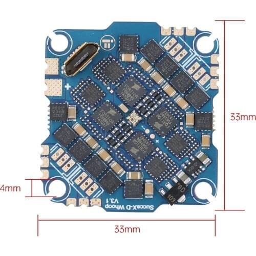 IFlight SucceX-D 20A Whoop V3.1 F4 AIO Board (MPU6000) for ProTek25 FPV drone part