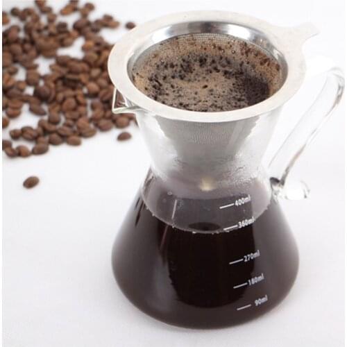 Stainless Dteel Coffee Filter Capsule Reusable Capsule Refillable Compatible with Filter Net without chassis H1